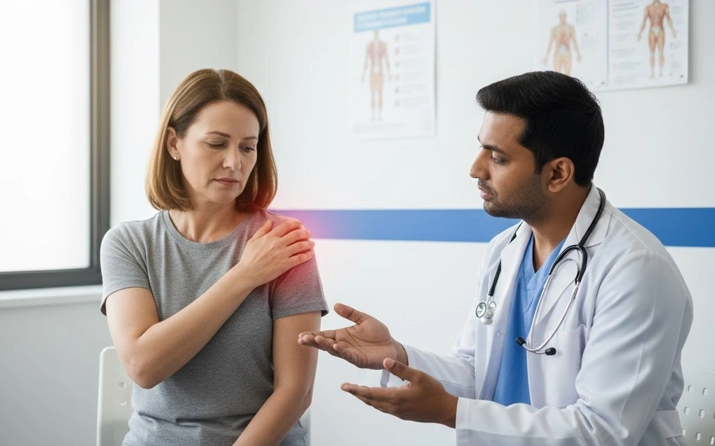 Shoulder Pain Treatment at Trinay Orthopedic Hospital